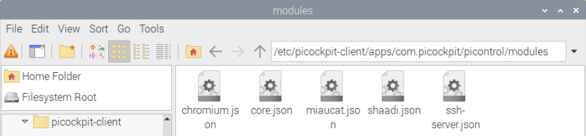 criando um novo arquivo como usuário root com o pcmanfm