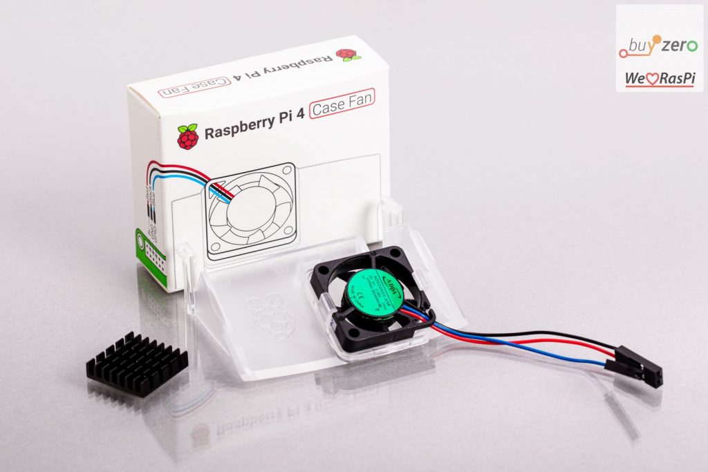 officiële Raspberry Pi 4 behuizing ventilator