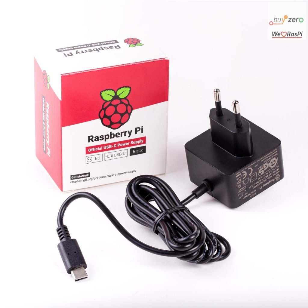 alimentatore ufficiale Raspberry Pi USB-C