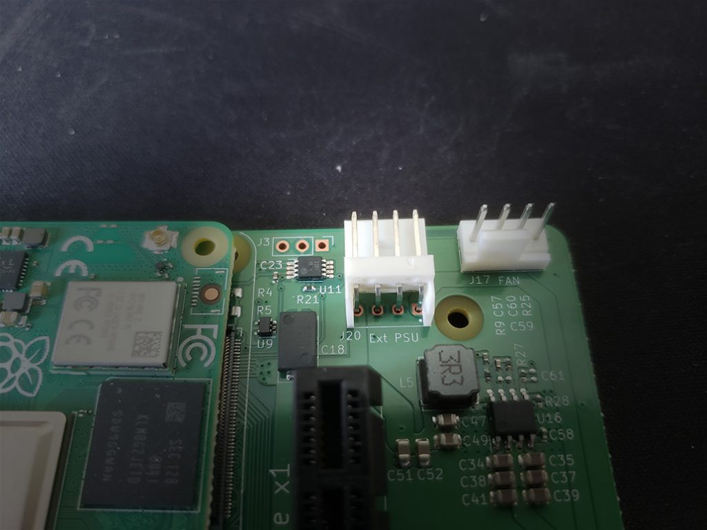 connecteur d'alimentation raspberry pi cm4 j20