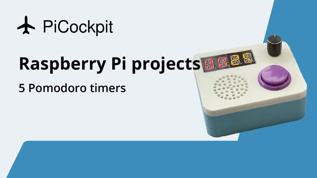 temporizador pomodoro proyectos raspberry pi