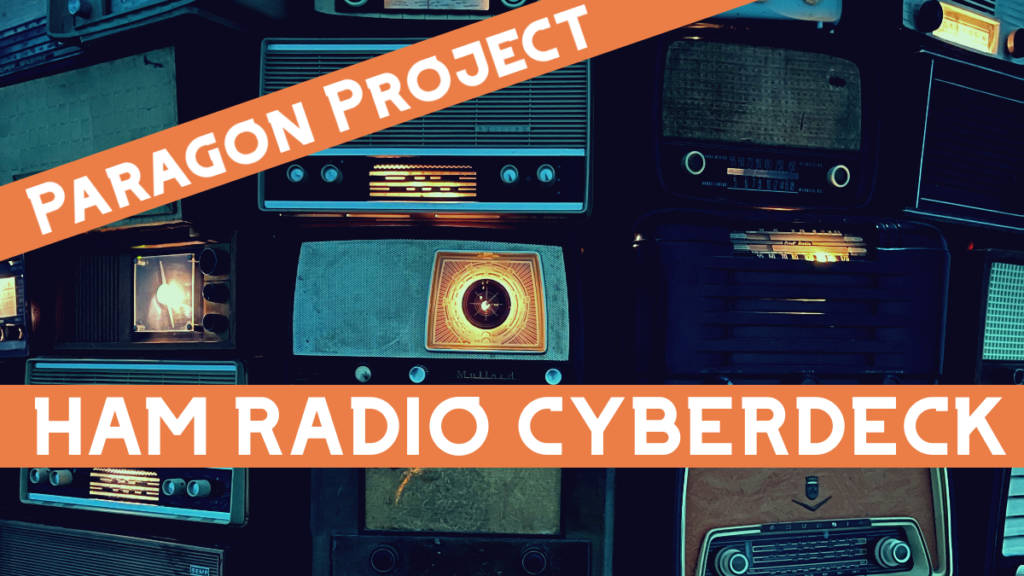 Ham Radio Cyberdeck Title Image