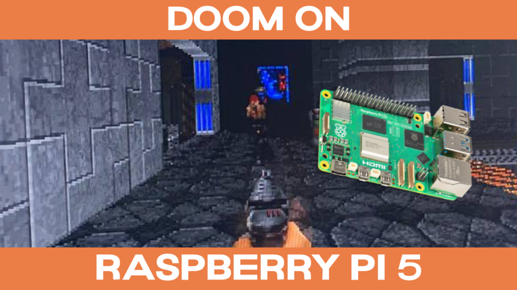 Doom na Raspberry Pi 5 Obrazek tytułowy