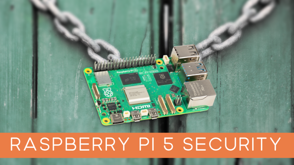 Raspberry Pi 5 Immagine del titolo di sicurezza
