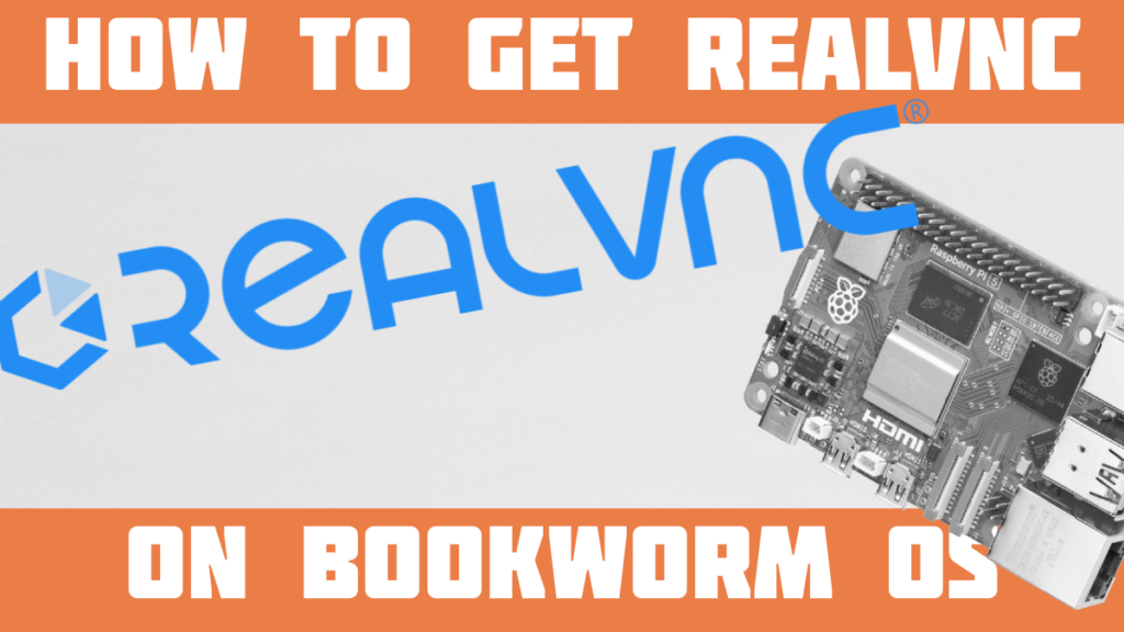 RealVNC su Bookworm OS Titolo immagine