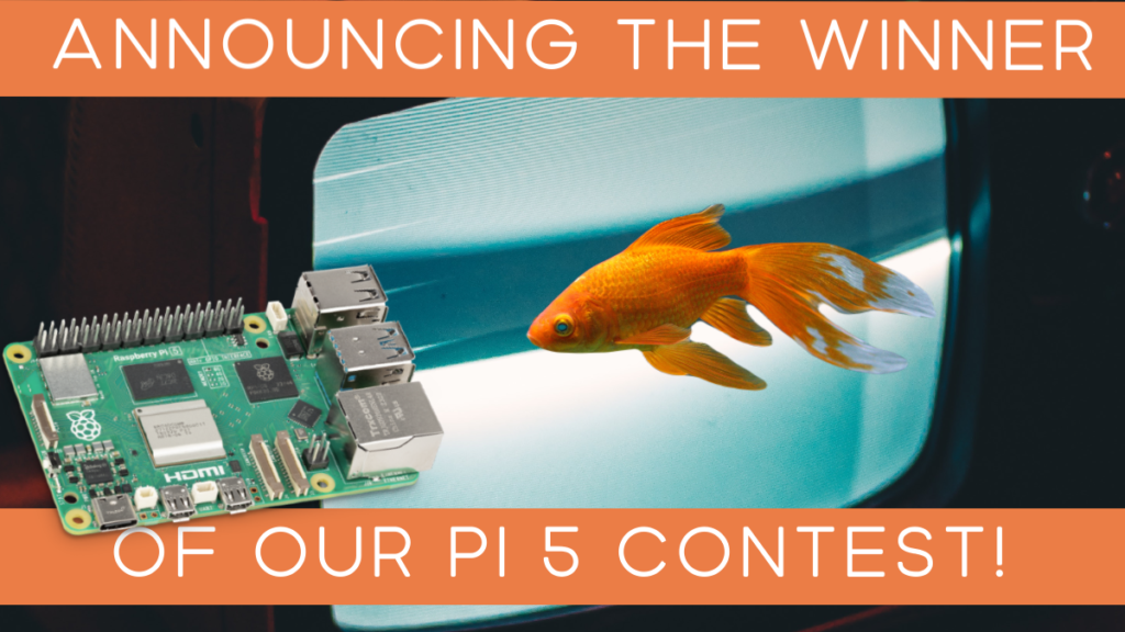 Anúncio do vencedor do nosso concurso Raspberry Pi 5 Título Imagem
