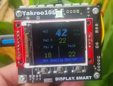 A Raspberry Pi Pico Air Quality Monitor