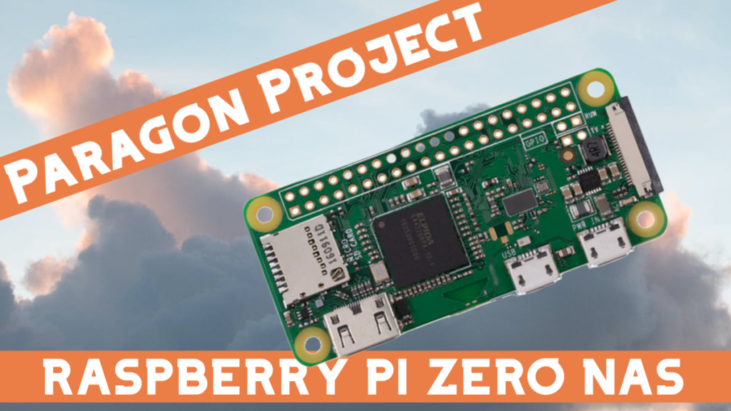 Сетевое хранилище Raspberry Pi Zero