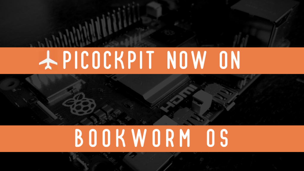 PiCockpit sur Bookworm Image de titre