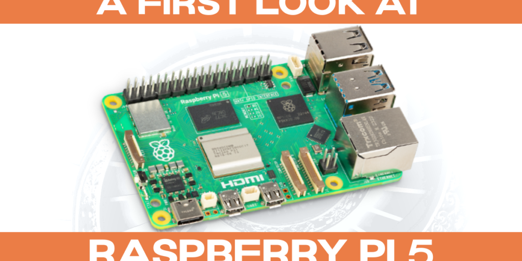 Um primeiro olhar sobre o Raspberry Pi 5 Título da imagem