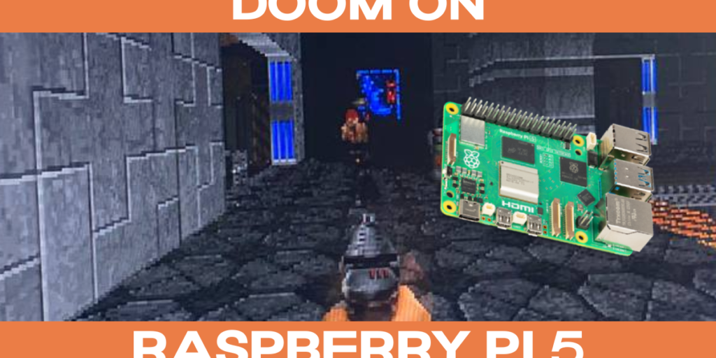 Raspberry Pi 5 上的 Doom 标题图片