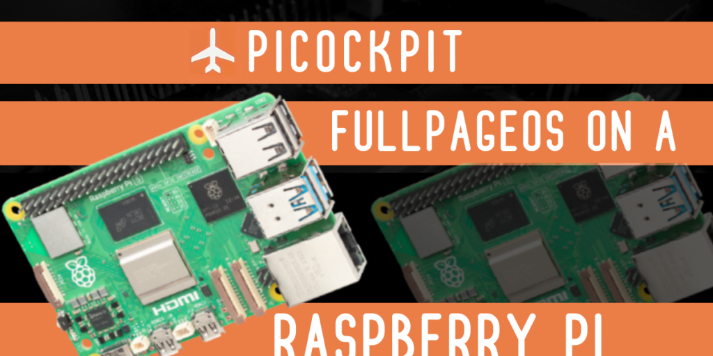 Raspberry Pi 上的 FullPageOS 标题图片