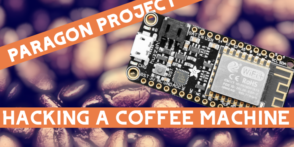Een koffiezetapparaat hacken met een ESP8266 Titel Afbeelding