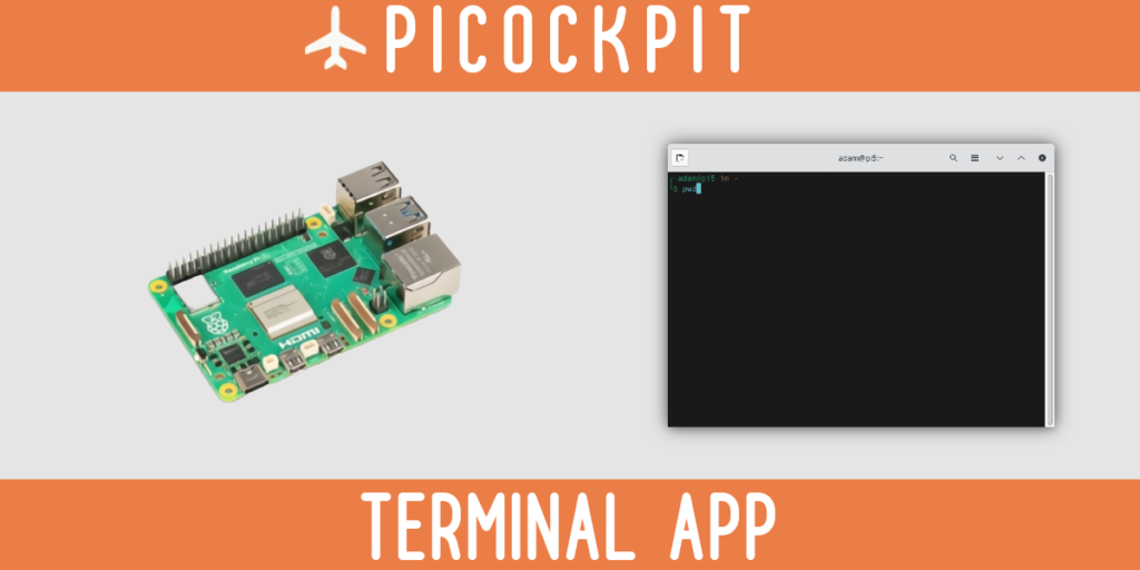 PiCockpit-Terminal-Appのタイトル画像1