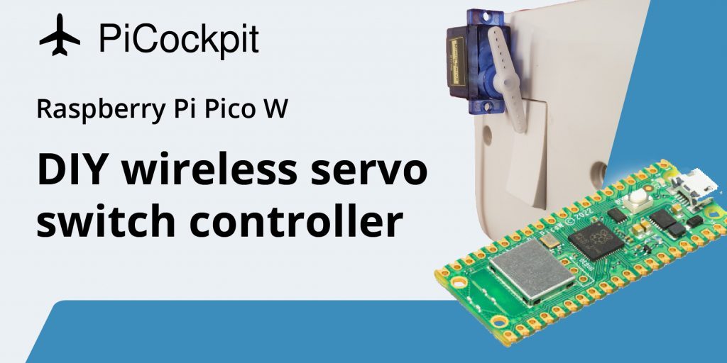 DIY wireless servo switch controller with Raspberry Pi Pico W