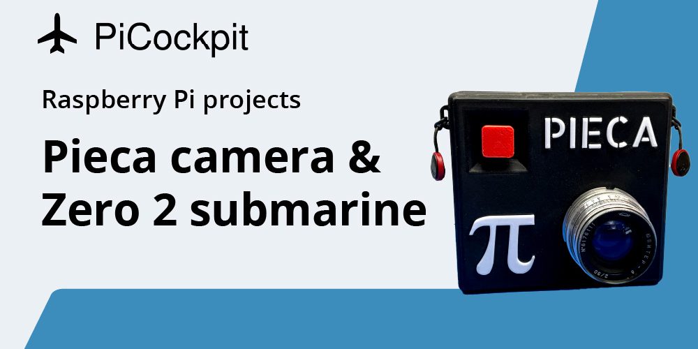 submarino de framboesa pi e câmara fotográfica